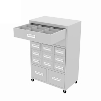 豫仲迈 移动工具柜500*350*730mm/个