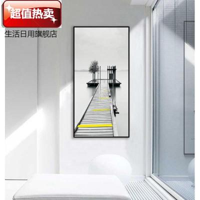 。墙壁画墙壁画装饰带框一进的墙装饰悬关壁画水墙壁画F朝气蓬勃-8EQ40*7012mm薄板