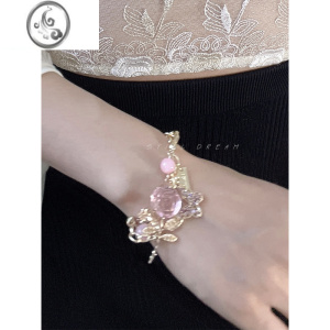 JiMiSTILL[蝴蝶玫瑰岛]法式复古小众设计感手链女学生闺蜜百搭手镯 蝴蝶玫瑰岛手链