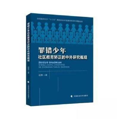 正版新书]罪错少年社区教育矫正的中外研究概观赵茜 著97875764