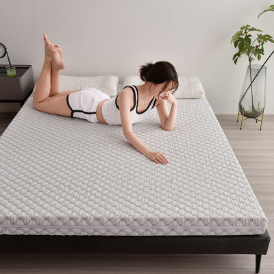 绵冠MIANGUAN可拆洗零压竹炭按摩记忆海绵床垫五星酒店软垫经济型榻榻米折叠-4