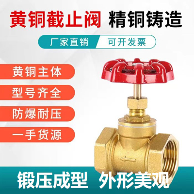 盛京联硕 铜截止阀 DN32[1.2寸]个