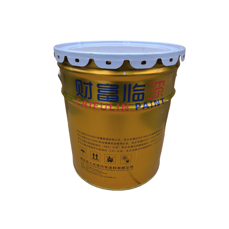财富临 醇酸磁漆 18kg/桶 黑色 桶
