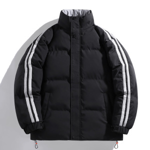 情侣棉衣男秋冬ins港风潮牌羽绒棉服宽松立领棉袄外套男