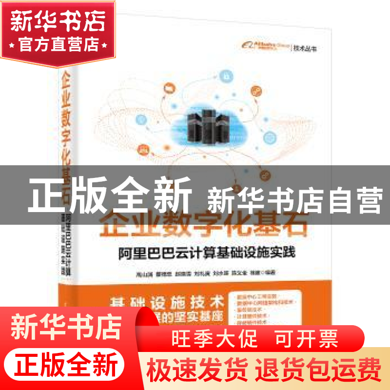 正版 企业数字化基石——阿里巴巴云计算基础设施实践 高山渊,蔡
