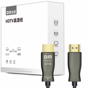 大迈(DM)GQ-030 4K HDMI 2.0高清光纤线 50米(计价单位:根) 黑色