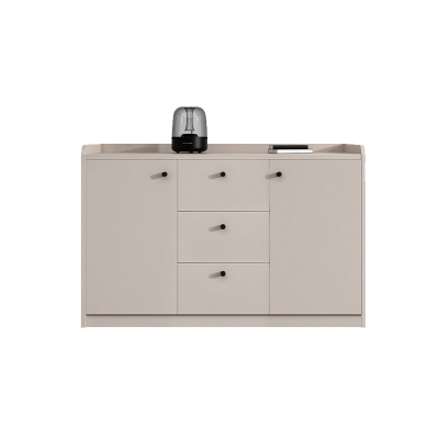 苏宁 质凡 现代简约家用茶水柜玄关柜餐边柜/ZF-XGG025/1200*400*850mm