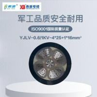 秦源牌 YJLV-0.6/1KV-4*25+1*16mm² 铝芯低压电力电缆 元/米 定制商品 联系客服
