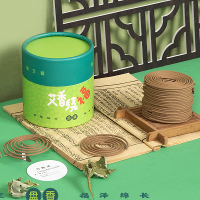 艾香绕福盘香 48盘/盒