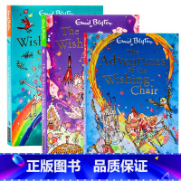 [正版]英文原版儿童桥梁章节书冒险小说 The Wishing-Chair Series 飞天魔椅历险记系列3册 伊妮