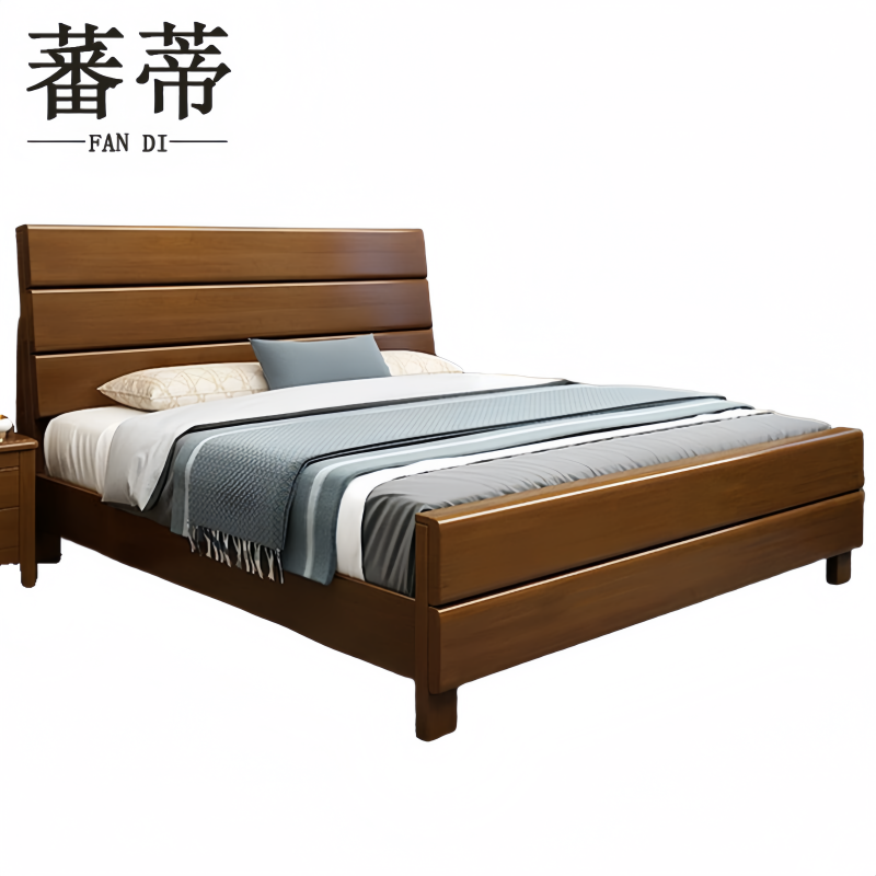 蕃蒂床+床头柜1.2m*2m套