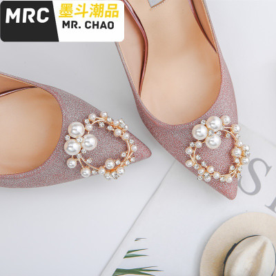 婚鞋女新款新娘鞋结婚银色高跟鞋细跟金色婚纱伴娘亮片水晶鞋墨斗潮品休闲鞋