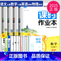 语数英物 九年级下 南通专用 九年级/初中三年级 [正版]2024课时作业本九年级下册上册数学语文英语物理化学九下全套人