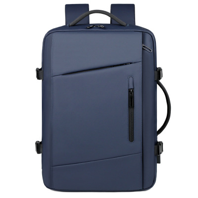 匹牧 PM-SJB-004 商务休闲电脑包 防泼水皮膜 蓝色17寸 单位:个