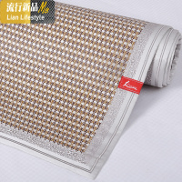 凉席1.8m床折叠空调软席子1.2夏季竹炭加厚冰丝凉席1.5米藤席宿舍 三维工匠