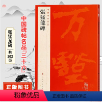 [正版]中国碑帖名品三十六张猛龙碑 北魏原碑帖附释文注释 繁体旁注 临摹楷书书法毛笔字帖 上海书画出版社