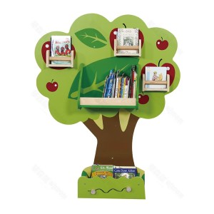 华森葳儿童家具苹果树挂墙书柜 苹果树挂墙书柜