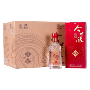[整箱]今世缘 地和42vol度 幽雅醇厚浓香型口粮白酒宴席礼品聚餐小酌整箱500ml*6