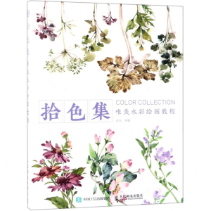 [M]拾色集(唯美水彩绘画教程)-9787115504609