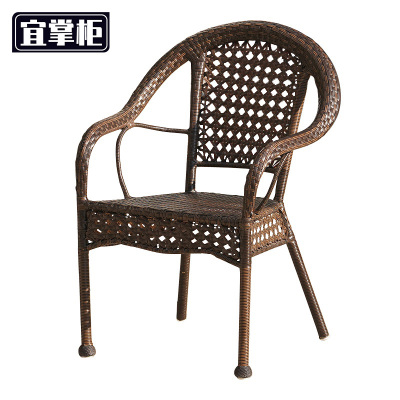 宜掌柜 藤编椅 42*41*79cm 把