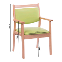 富和美(BNF)办公家具办公椅家用椅子座椅会议椅洽谈椅实木架办公椅电脑椅d3-18椅子