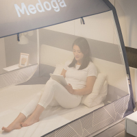 美帮汇支架式蒙古包蚊帐防摔儿童加密加厚拉链1.2m1.5米1.8床家用