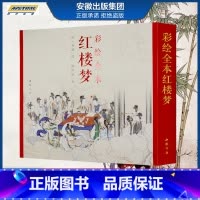 [正版]出版社直发彩绘全本红楼梦 珍藏版 12开线装 清孙温绘红楼梦 中文版 三希堂 古本线装 清代工笔彩绘人物画作品