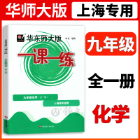 [正版图书]2023华东师大一课一练化学9年级九年级上下全一册上海初中初三教材教辅配套课后同步辅导练习华东师范大学出版社