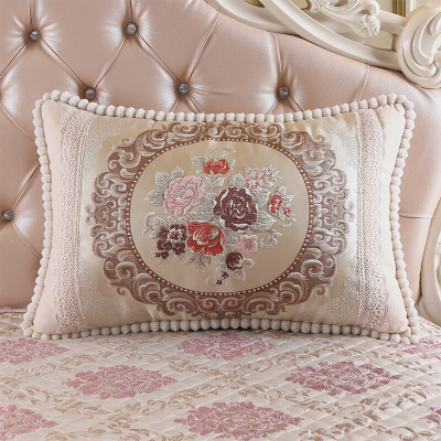 北欧沙发靠垫客厅靠枕欧式抱枕床头护腰大号靠背抱枕套长方形拆洗