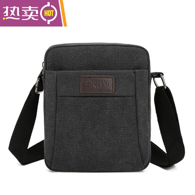 NEWLAKE单肩斜挎男包包帆布包新款潮运动户外休闲男士迷你小背包手机包包斜挎包男