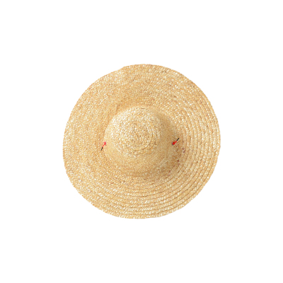 铁平 劳动保护草帽直径42cm 顶