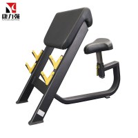 康力强KLQ1047商用哑铃杠铃曲臂练习牧师凳手臂弯举肱二头肌训练架