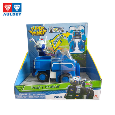 奥迪双钻(AULDEY)机器人套装-包警长720315超级飞侠玩具正版授权安全材质