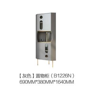 森美人后现代轻奢简约置物架三角柜风储物收纳转角柜北欧客厅墙边柜