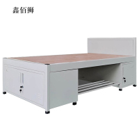 鑫佰狮钢制含柜单人床2米*0.9米