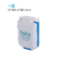 家柏饰(CORATED)可折叠三段分药盒8格迷你药品收纳盒便携式定时随身小药盒早中晚