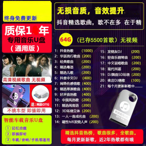 [补贴10%]车载u盘歌曲2023年新款网红流行高品质车用无损音质汽车音响 法