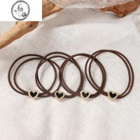 JiMi简约头绳2023年新款气质皮筋女扎头发绳高弹力耐用橡皮筋发圈头饰