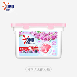 奥妙 除菌洗衣凝珠 除菌除螨 柔顺留香 三合一浓缩 乌木玫瑰50颗*1盒
