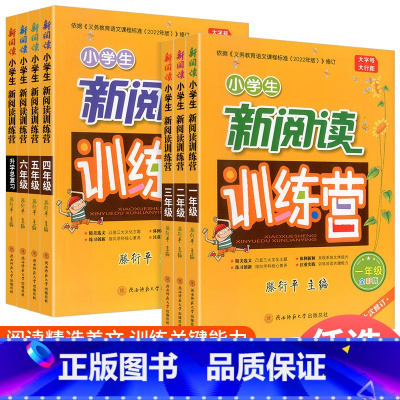 新阅读训练营 第10次修订 小学一年级 [正版]新阅读训练营一二三四五六年级上册下册小学升初中第10次修订小学语文课堂同