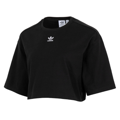 Adidas阿迪达斯三叶草女装新款短款简约宽松透气运动休闲短袖T恤IT9887 ZP