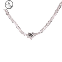 JiMichocker 气质新款蝴蝶项链女锁骨链ins小众设计感冷淡风项圈颈链