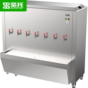 圣托七出水大容量开水器 全自动开水机 大型电热开水器 商用开水炉 学校工厂热水机 DBA12