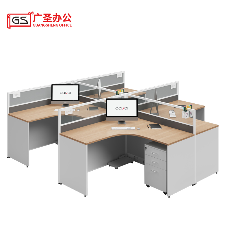 GS广圣 办公桌屏风工位卡座电脑桌颜色可选 JH2314 张