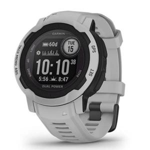 Garmin Instinct双电源太阳能续航运动男款智能手表户外耐用工业级材质 Gray