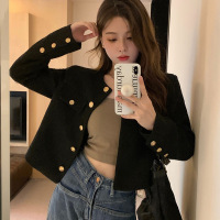 短款小香风外套女秋冬新款法式高级感炸街气质百搭上衣女装潮