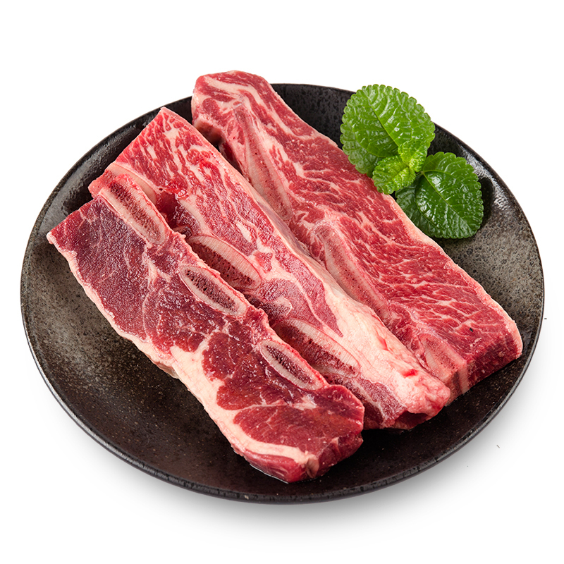 品珍鲜活 新西兰带骨原切牛小排300g 原切牛仔骨 优质生鲜牛肉 生鲜