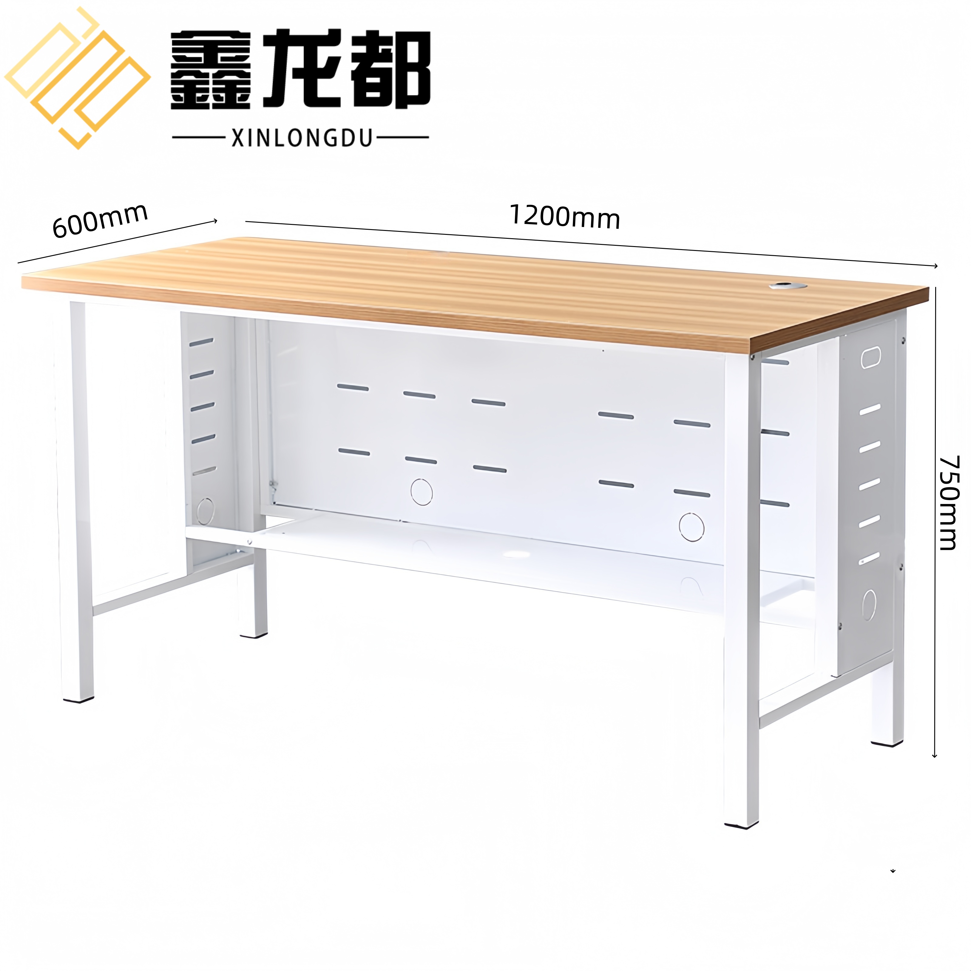 鑫龙都电脑桌120*60*75cm台
