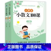 [2册]小学生小散文100课(全2册) [正版]小学生小散文100课上下册 名家散文读本100篇书籍 精美小学阅读优美经