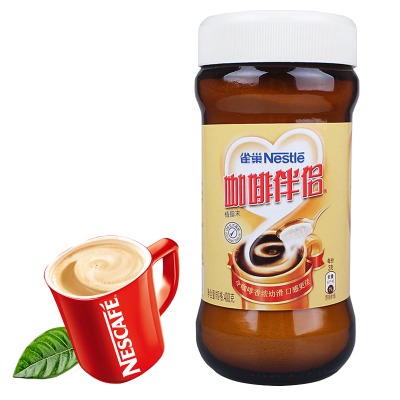 雀巢(Nestle)咖啡伴侣400克/瓶奶精植脂末咖啡好伴侣奶茶果汁冲饮